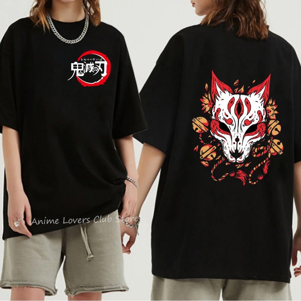 Demon Slayer 3D Tanjiro Mask T-Shirt