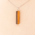 Tiger Eye Pillar Pendant